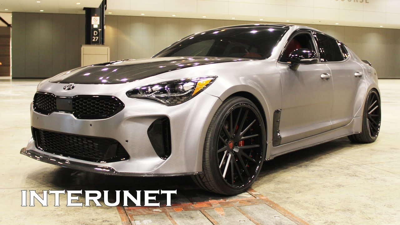 Driving 2019 Kia Stinger GT DUB custom modified