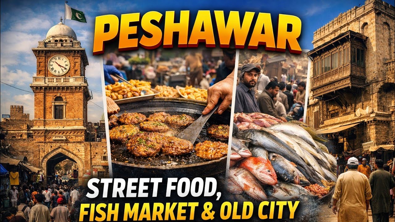 Peshawar Walking Tour