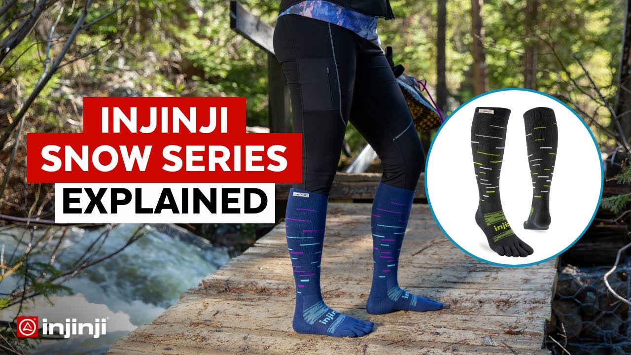 The Injinji Snow Series | Toesocks for Running, Skiing, and Snowsports