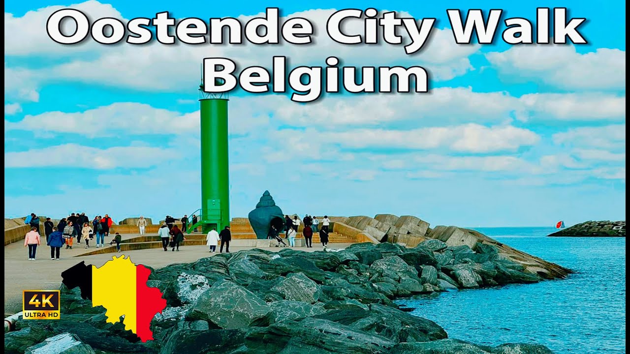 Ostend, Belgium 4K 🇧🇪 | Gorgeous 2024 Walking Tour