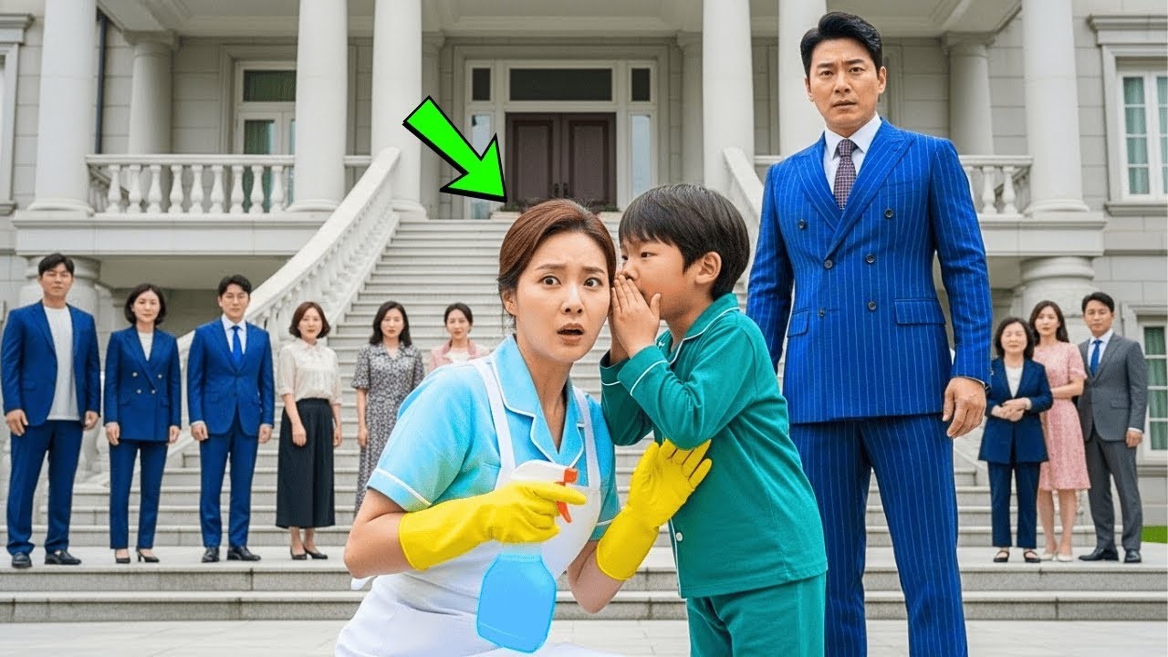 재벌의 아들은 누구와도 말을 하지 않았다  그래서 그는 선언했다  “내 아들을 말하게 만든 사람과 결혼하겠다” 그리고 청소부가 모두를 놀라게 했다