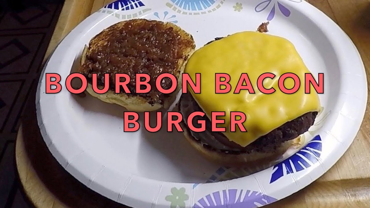 Bourbon Bacon Jam Burgers On The Weber Kettle