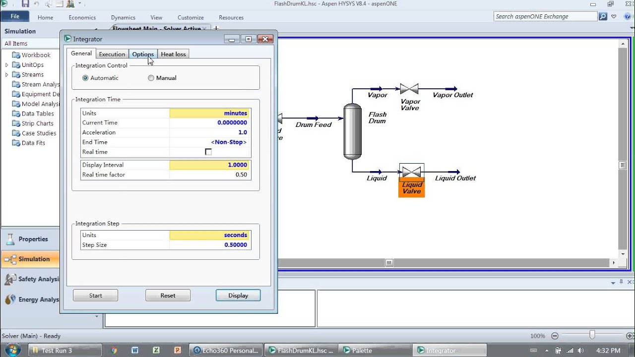 HYSYS Dynamic Modeling - Part 1