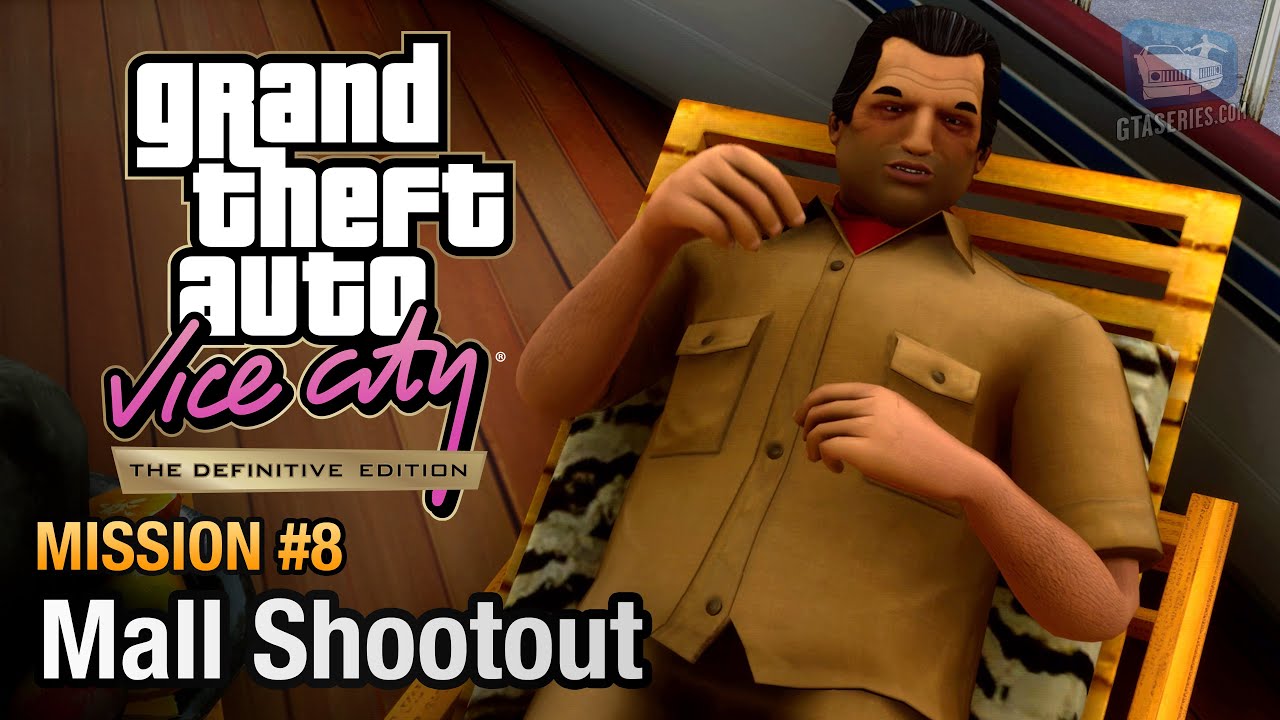 GTA Vice City Definitive Edition - Mission #8 - Mall Shootout