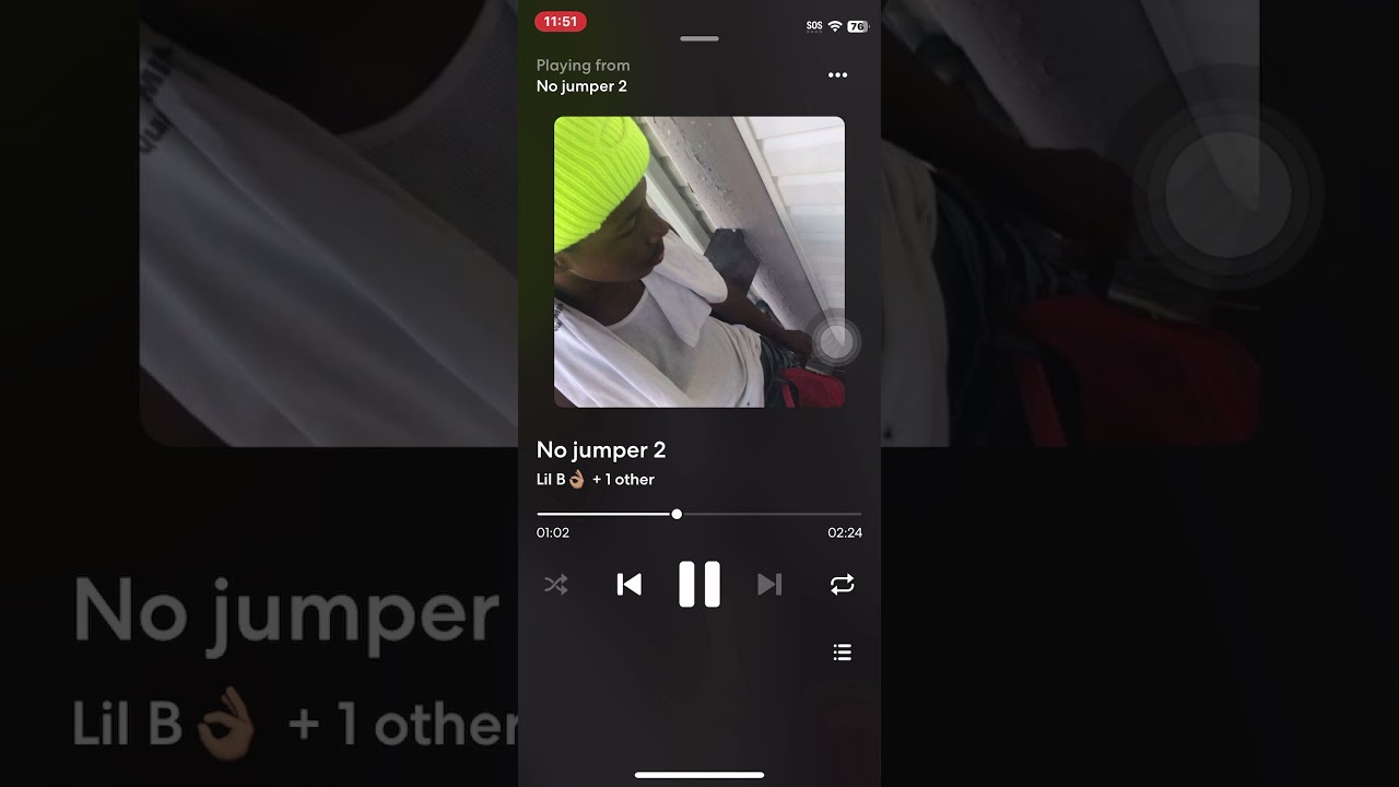 No jumper 2 MOODIEP X LIL B(MOODIEP VERSE)