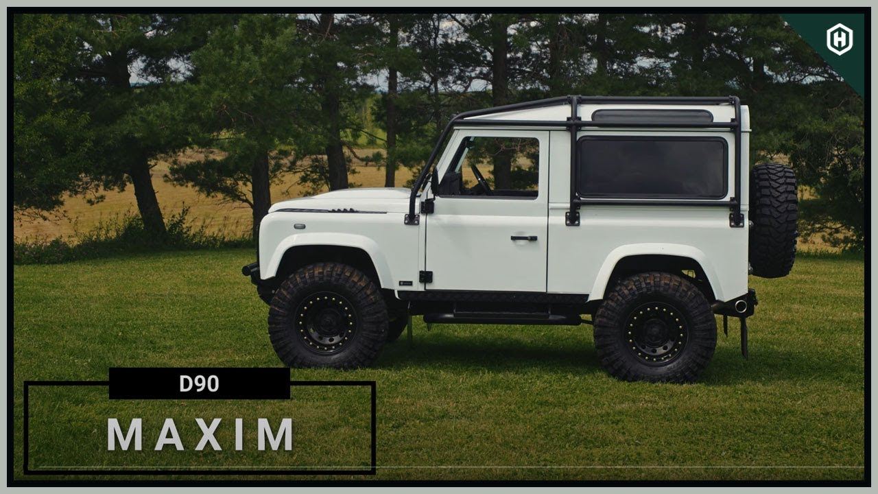 Driving Maxim the D90 Defender Restoration by Helderburg