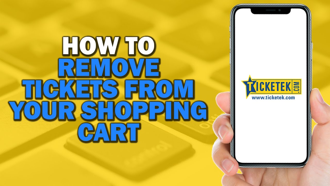 How To Remove Tickets From Your Shopping Cart On Ticketek(Quick Tutorial)