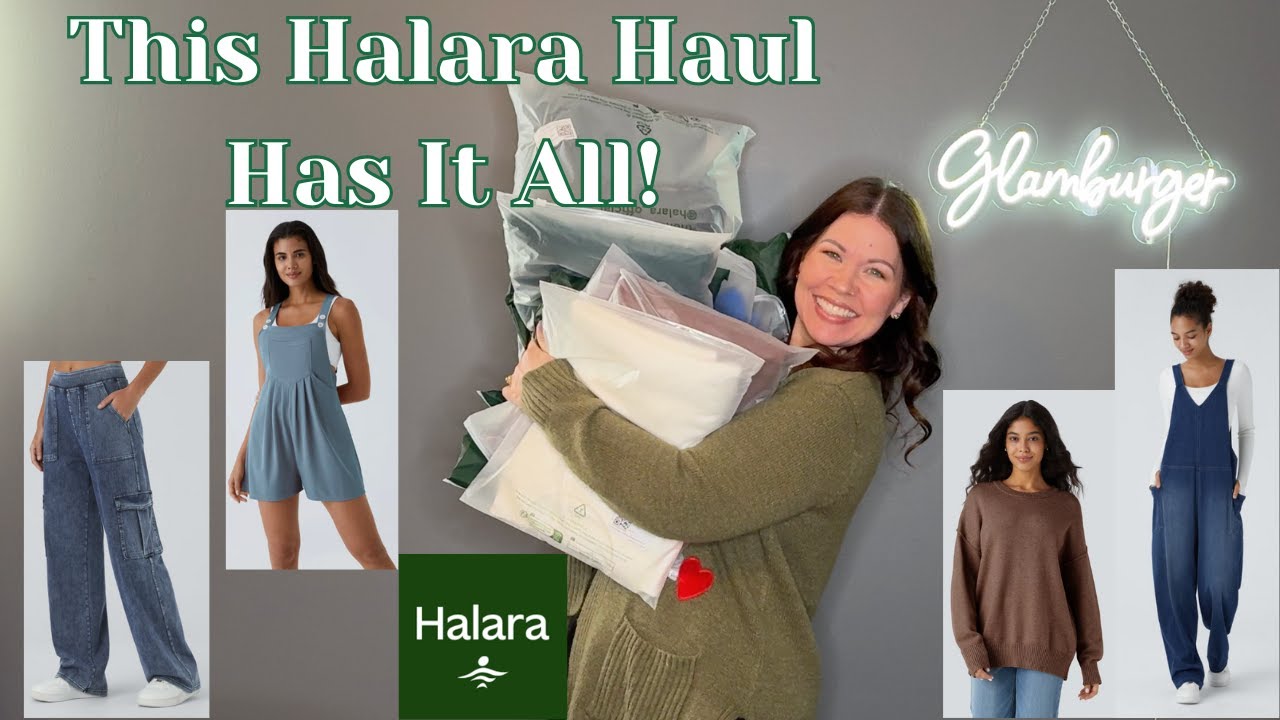 Halara Best Haul & Try On Yet | Sweaters, Overalls, Denim, Shorts... This Haul Has It All!