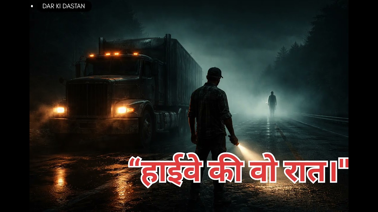 उस रात की ड्राइव में जो दिखा वो इंसान नहीं था | सच्ची हॉरर ड्राइवर कहानी | डर की दास्तान