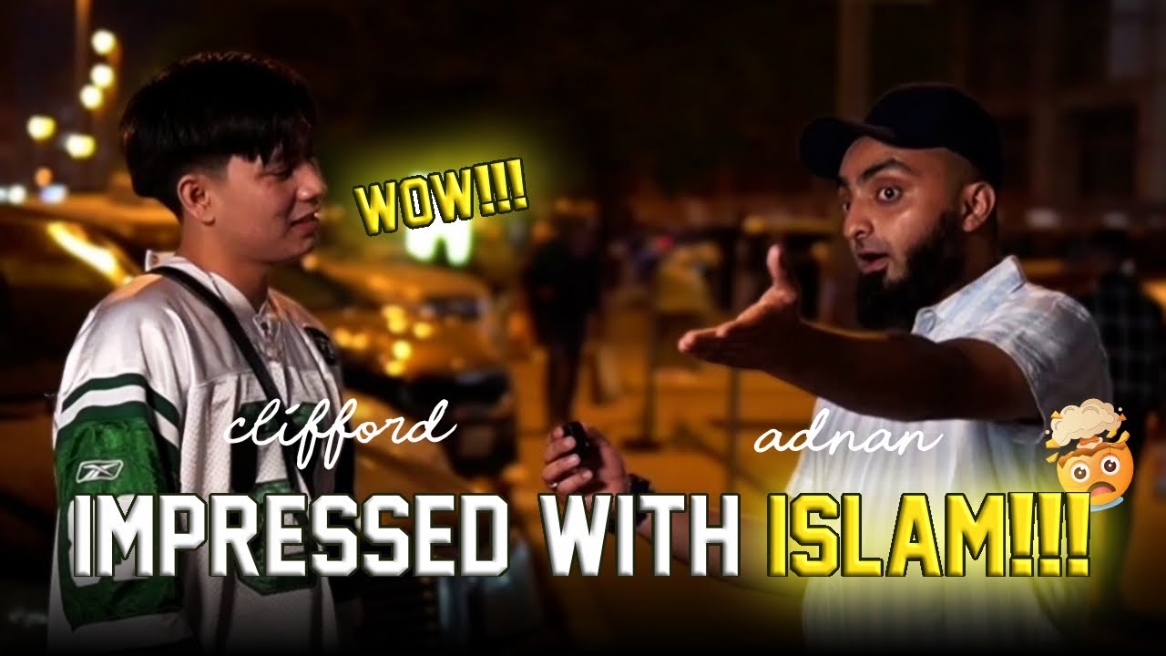 Filipino man impressed with Islam !!!