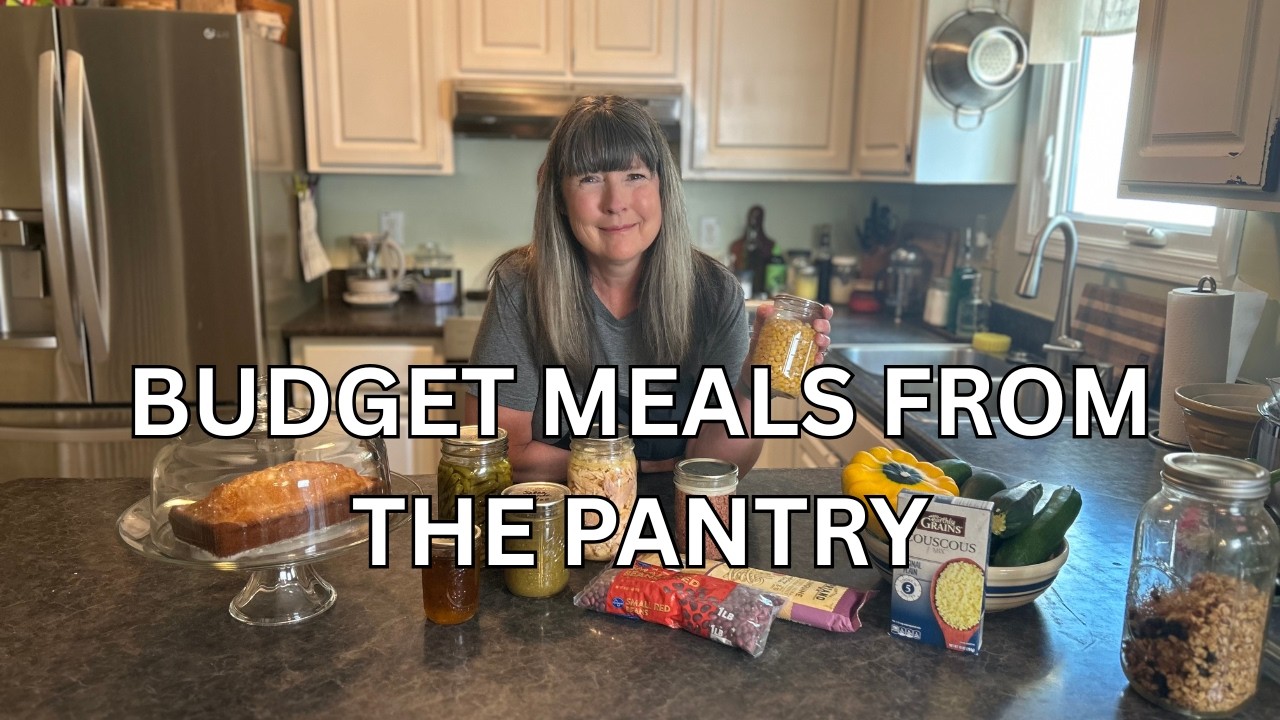 SHOPPING THE PANTRY THIS WEEK TO SAVE MONEY // Fermented Pickles// Frugal Living
