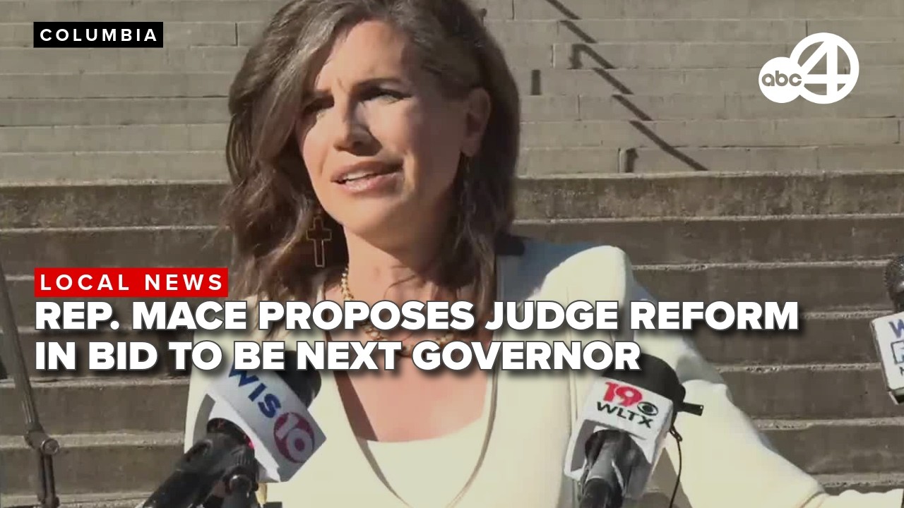 Rep. Mace proposes reform to SC's judges, blasts DOJ for handling of Epstein files