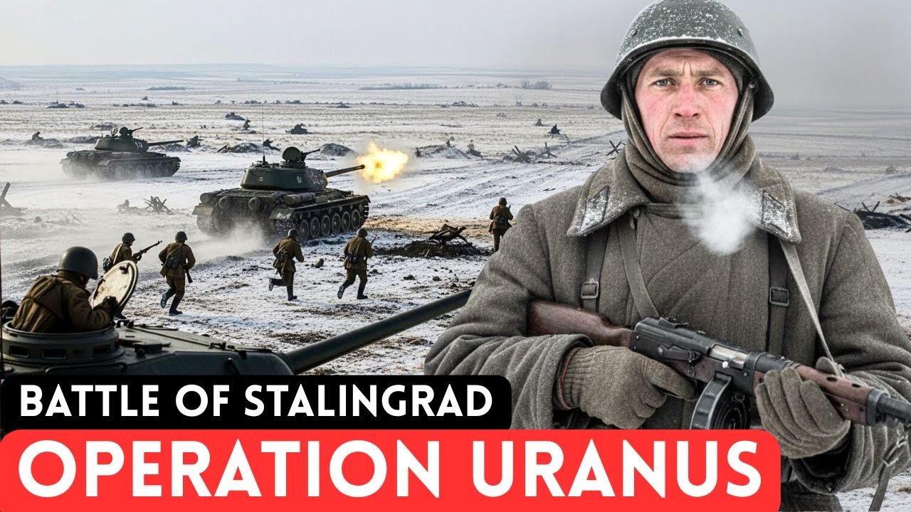 Fall Asleep To | Complete History of Operation Uranus - Stalingrad | WW2 Relaxing War Documentary