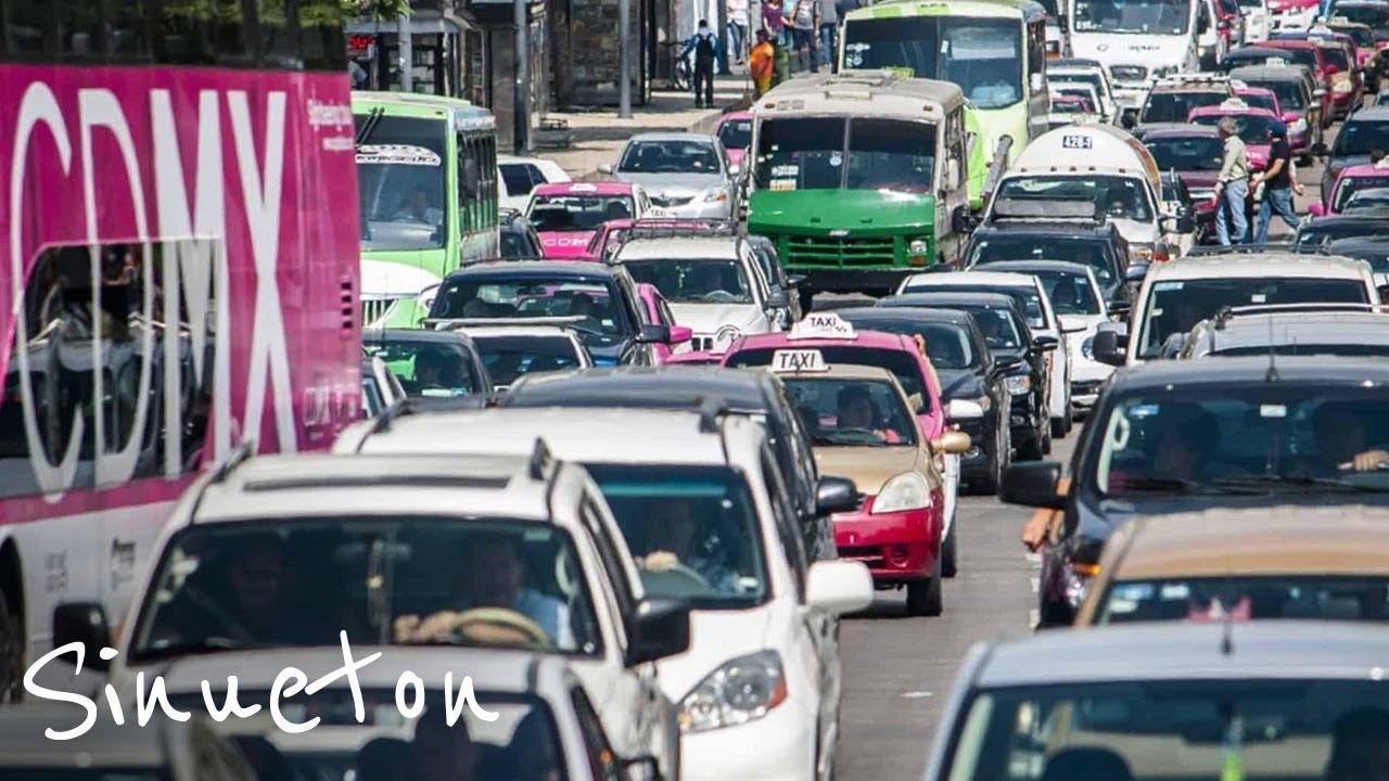 &iquest;Por qu&eacute; hay Tanto Tr&aacute;fico Vehicular en la CDMX? - Sinueton