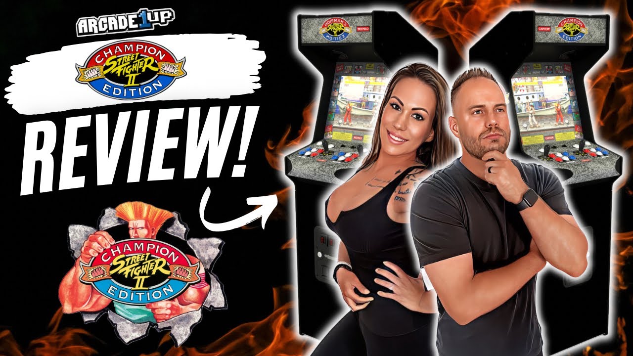 Arcade1Up Street Fighter 2 Deluxe Review!