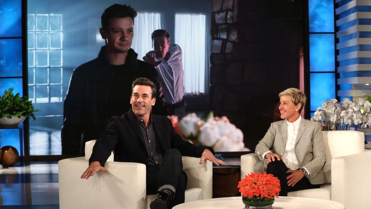Jon Hamm Is Definitely Not to Blame for Jeremy Renner's Broken Arms