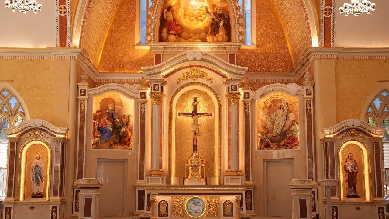 Cinematic Highlights of the Consecration of the New Altar at Our Lady of Lourdes Church
