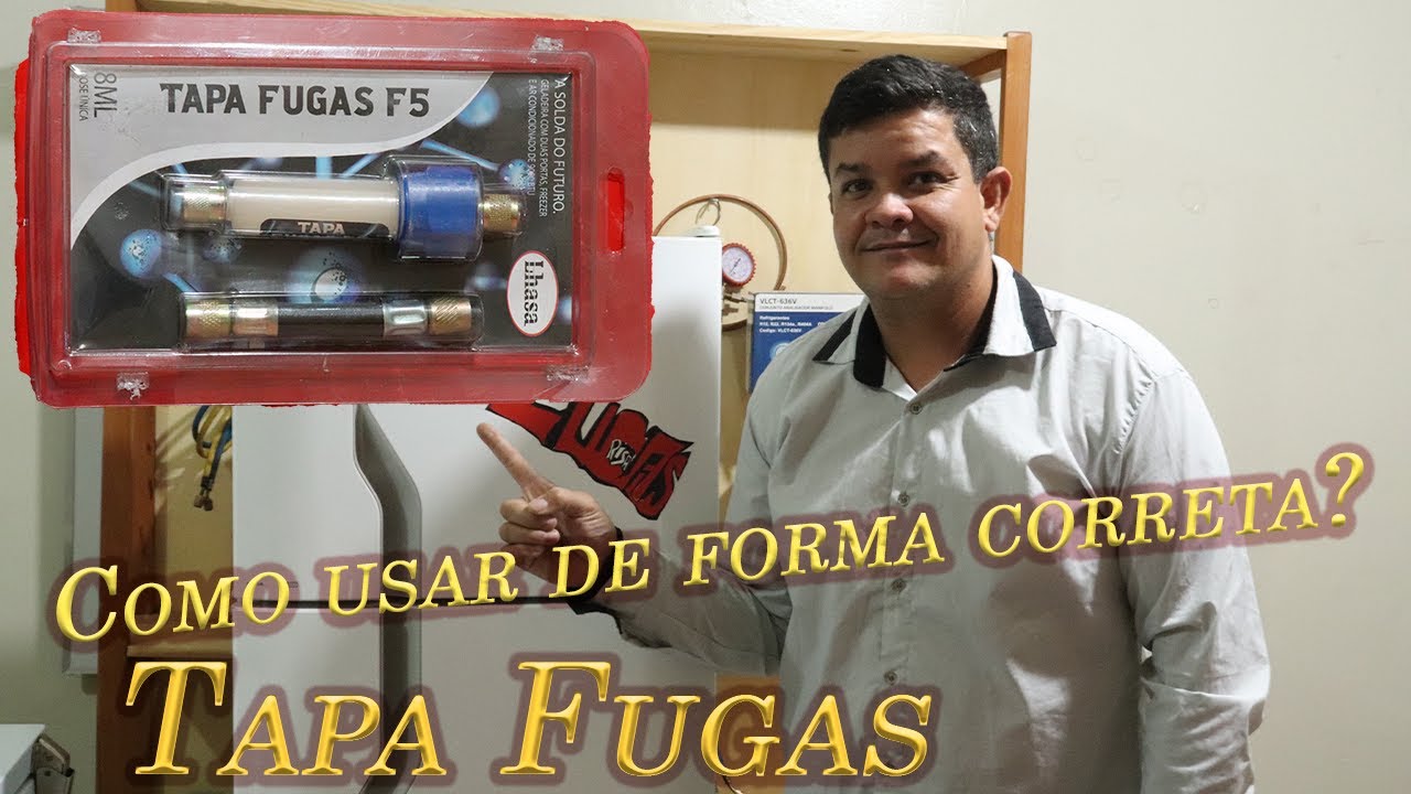 🛑Como usar tapa fugas em Geladeira?