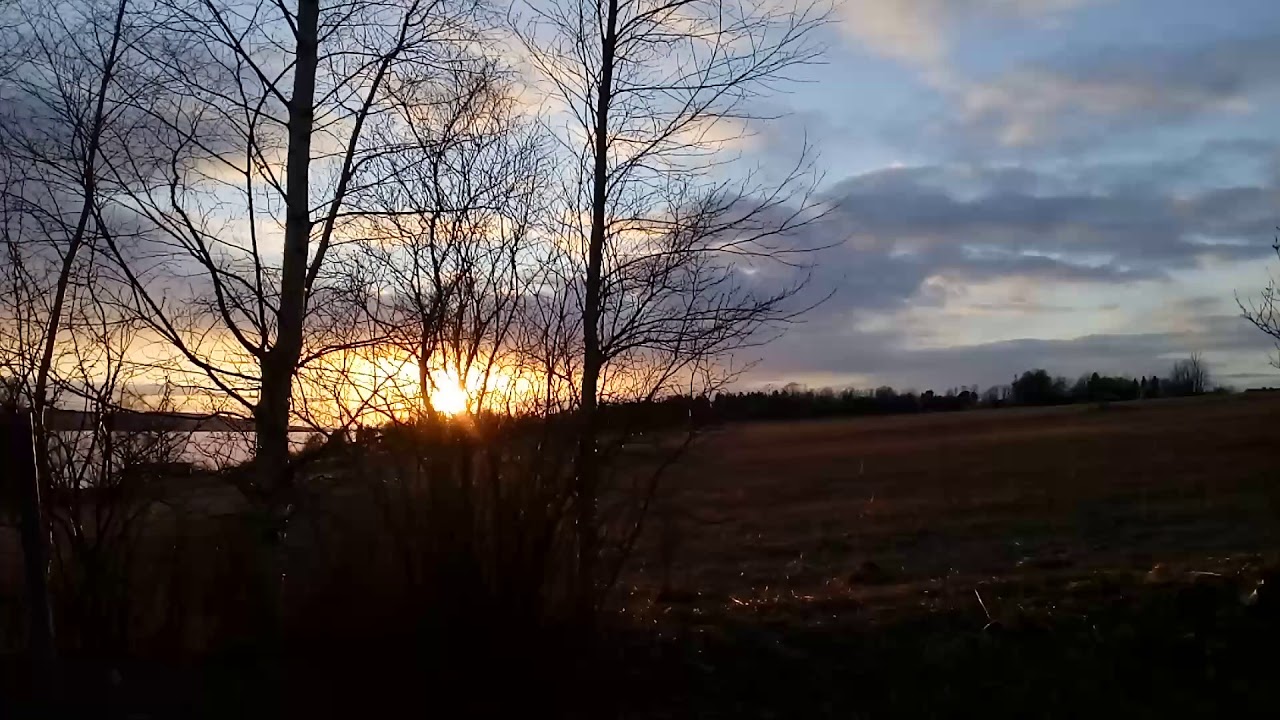 Spring Sunset II @ Torvalla &Ouml;stersund Sweden 2017