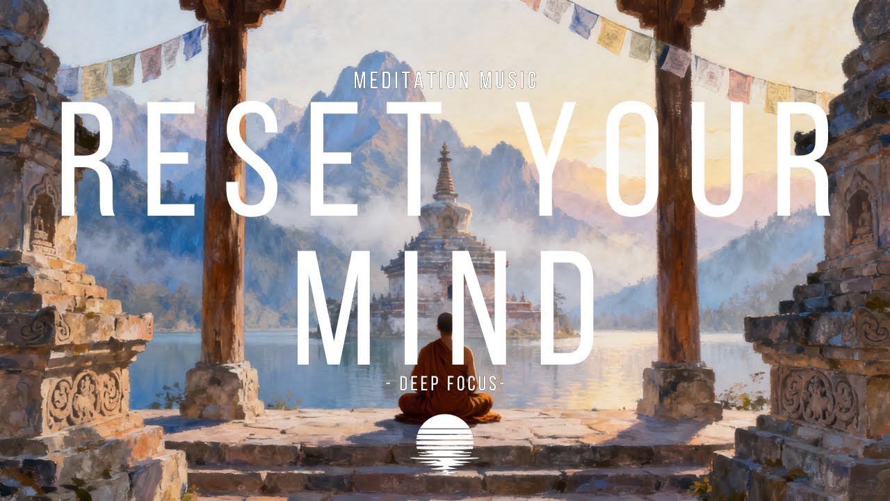 Reset Your Mind with Deep Calm + Gong Every 5 Min🔔