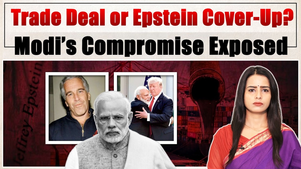 Trade Deal or Epstein Cover-Up? Modi’s Compromise Exposed