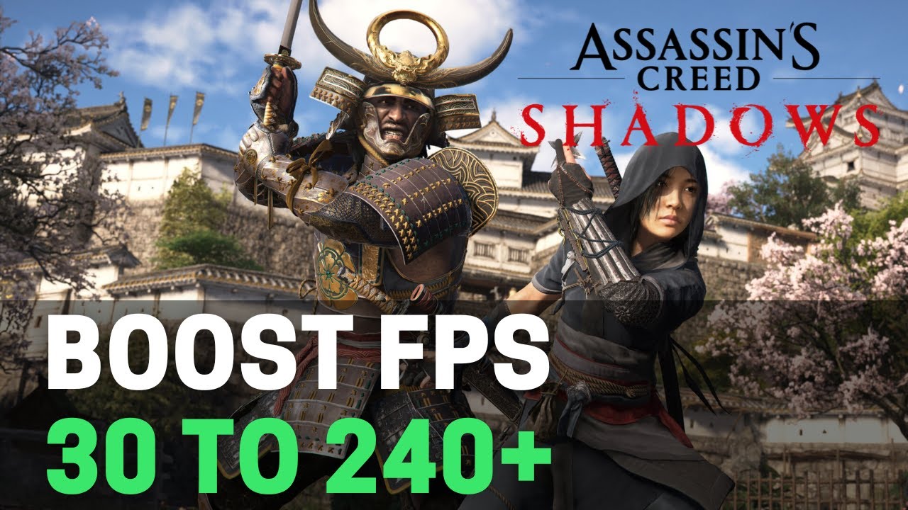 BEST PC Settings for Assassin's Creed Shadows (Maximize FPS & Visibility)