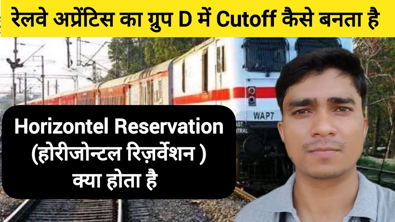 Horizontal reservation Kya Hota Hai | CCAA cutoff | RRB Group D Exam Date 2025 Apprentice Guru