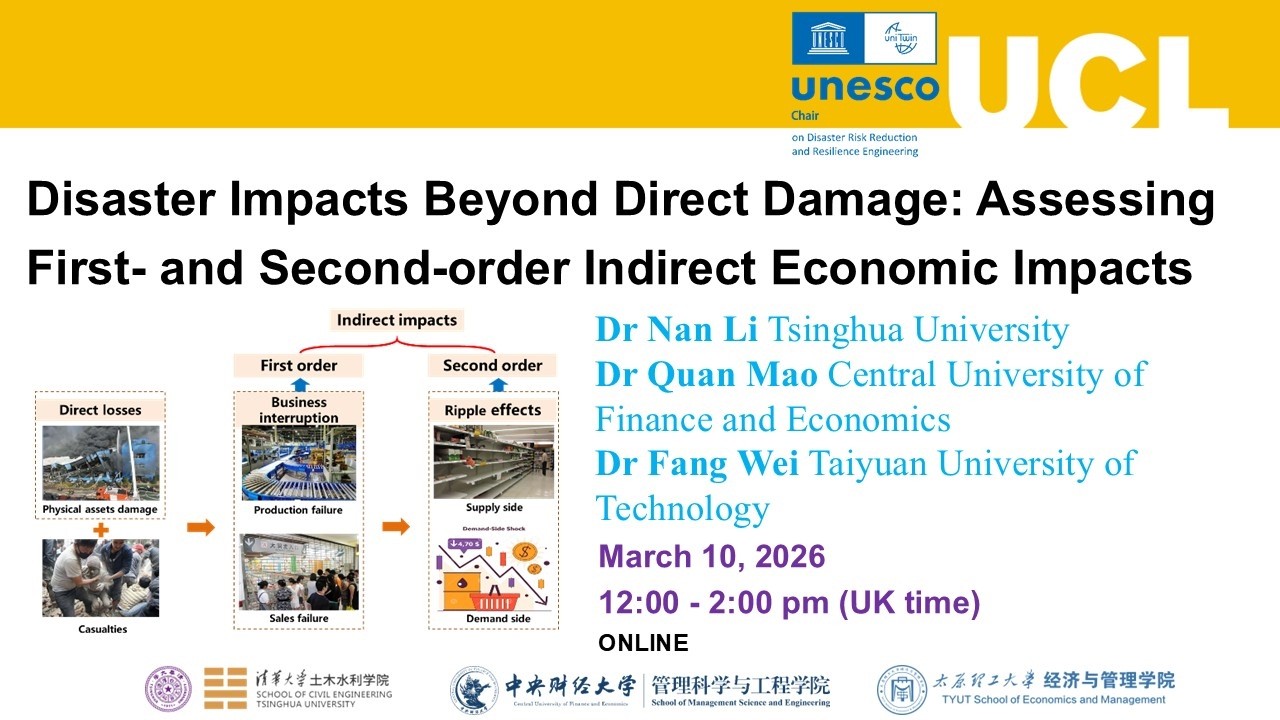 Disaster Impacts Beyond Direct Damage: Assessing First- and Second-order Indirect Economic Impacts