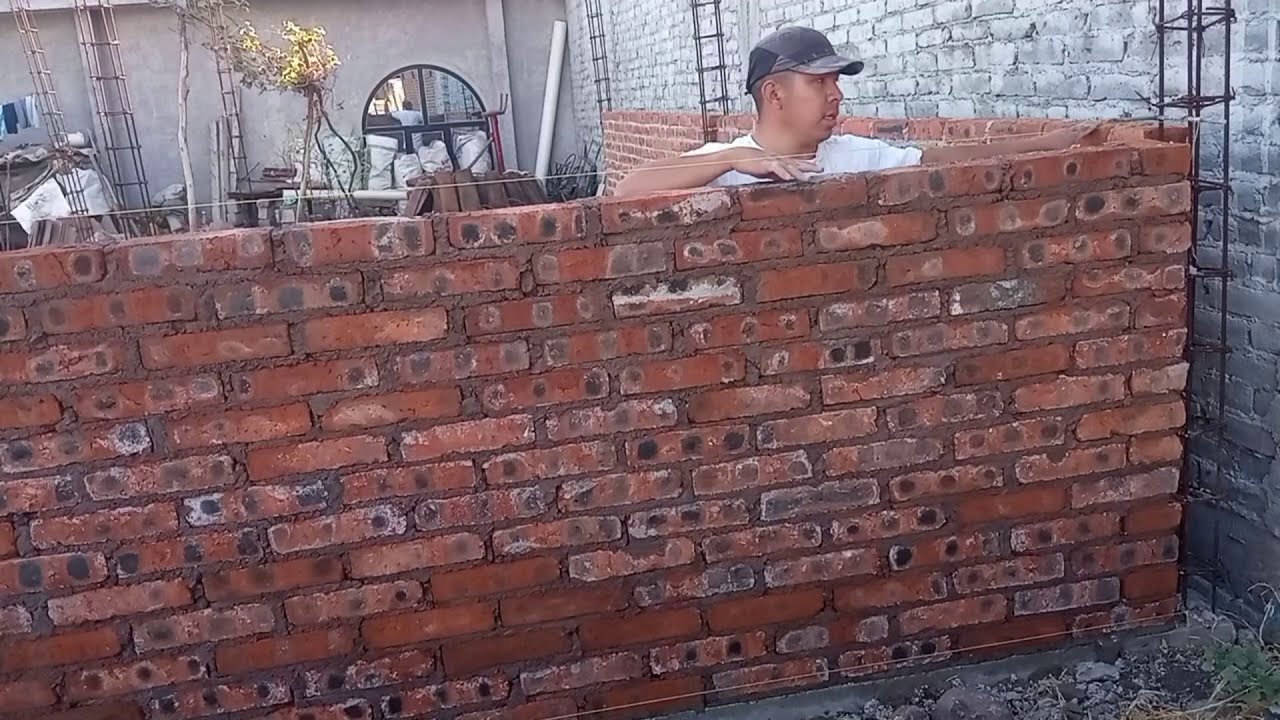 como pegar ladrillo todo lo q se hace antes de empezar