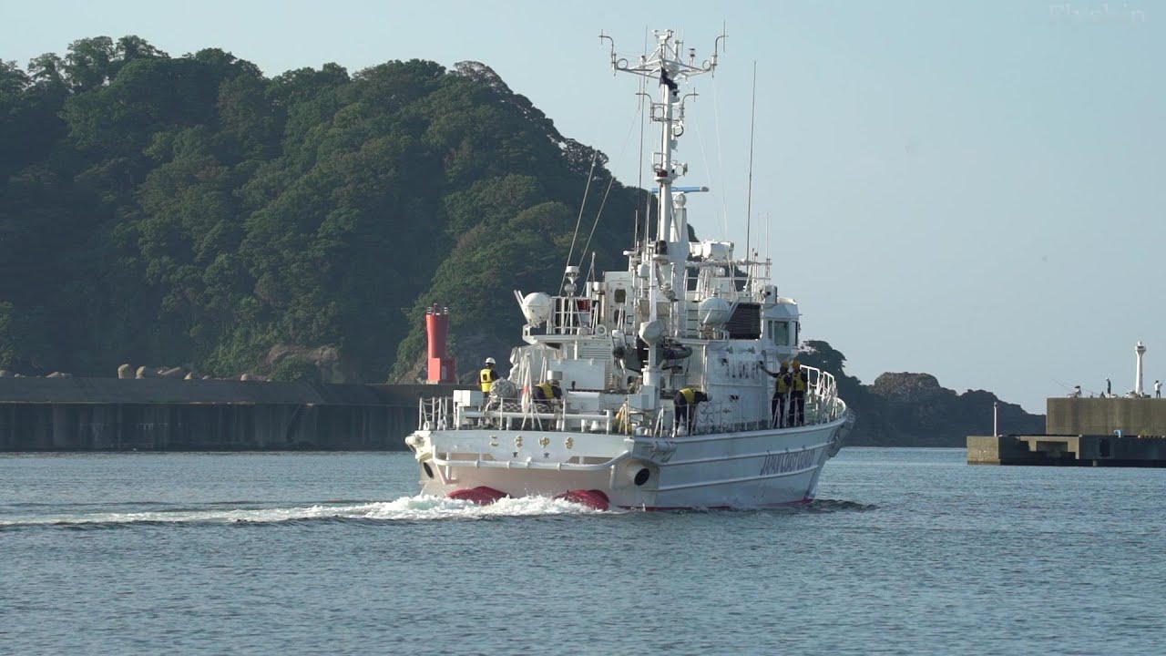 Coast Guard Ship 海上保安庁 PC 119 巡視艇 こまゆき 香住 海上保安署 香住漁港 香住港 香住漁港東港