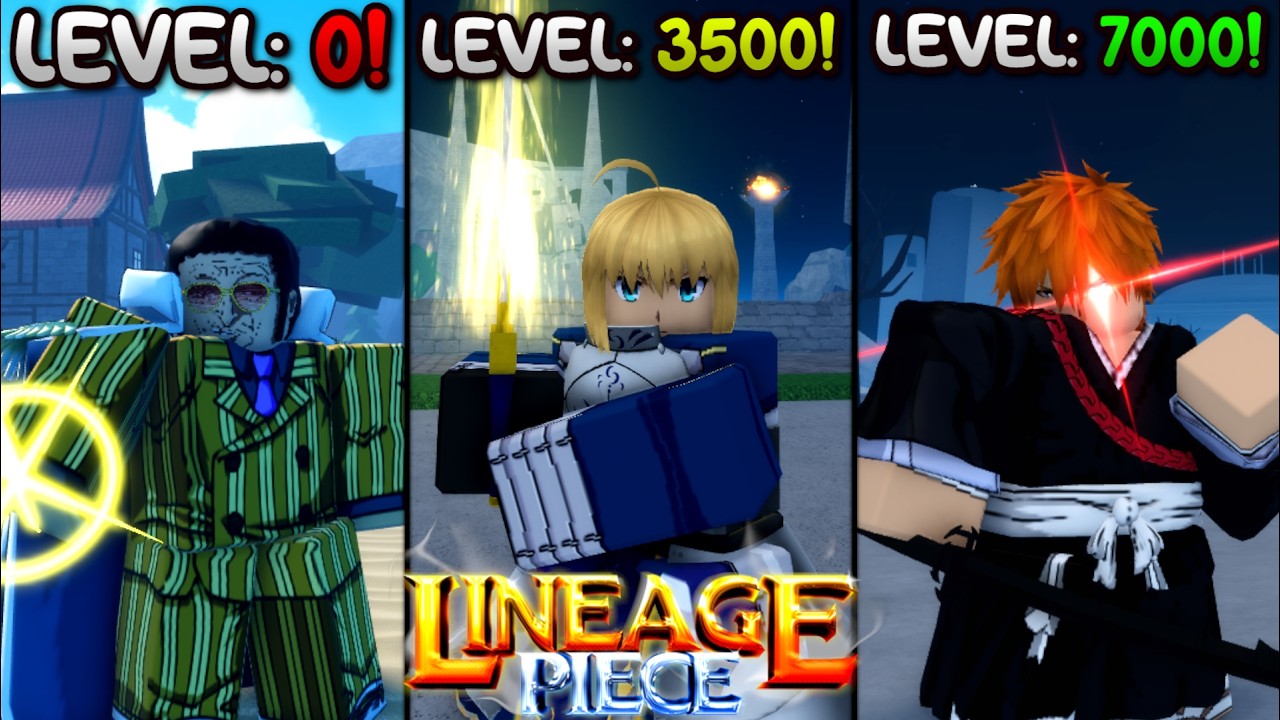 Я потратил 24 часа на старт в Roblox Lineage Piece... Вот что из этого вышло!