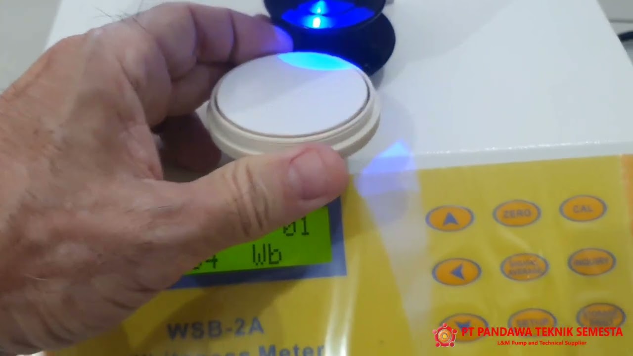 Whiteness-meter WSB 2A Cara Pemakaian 2024