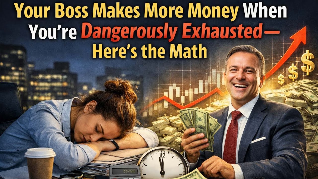 They Know You're Working Yourself to Death—It's Literally the Business Plan