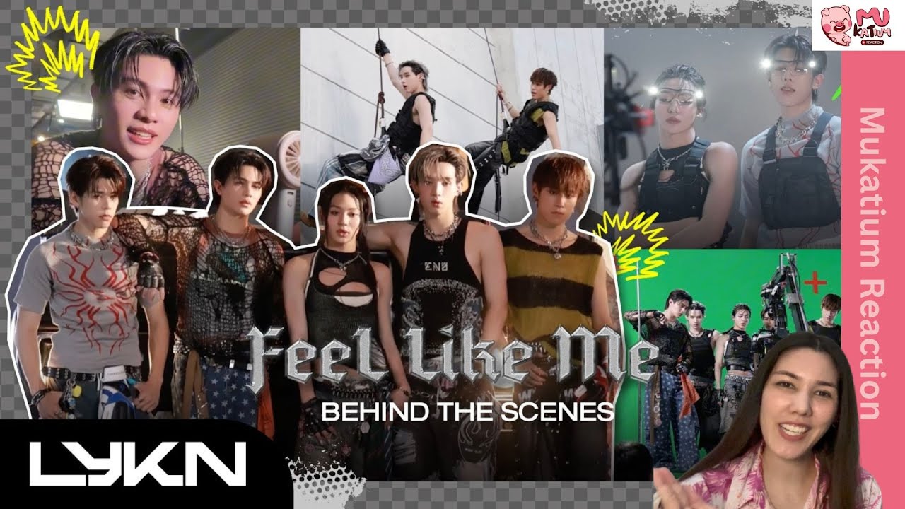 (Eng Sub) Reaction I BEHIND THE SCENES  ชอบก็บอก (Feel Like Me) - LYKN [ENG SUB]