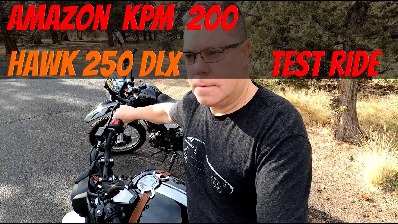Amazon X-Pro KPM 200 VS Amazon X-pro Hawk 250 DLX Ride Video (which bike is for you?)