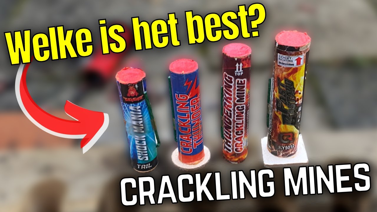 Wat is de beste crackling mine? | Vuurwerk vergelijking