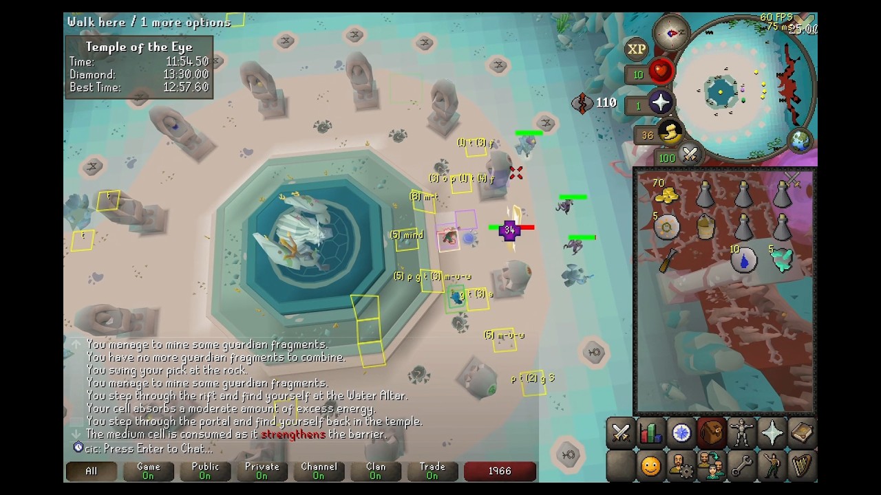 Temple of the Eye - 12:37.8 - Diamond, WR, 1 Alt