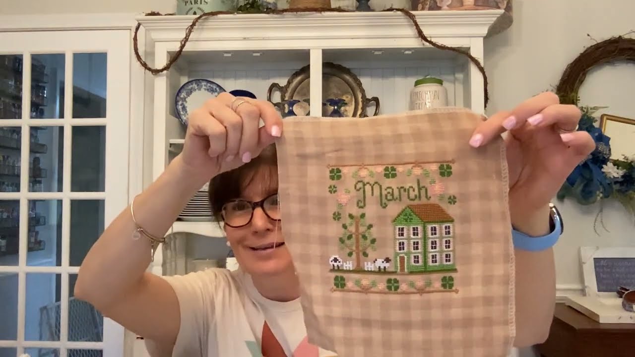 Stitching Is Elementary ~ Floss Tube #55 ~ Another Sampler finish for February!
