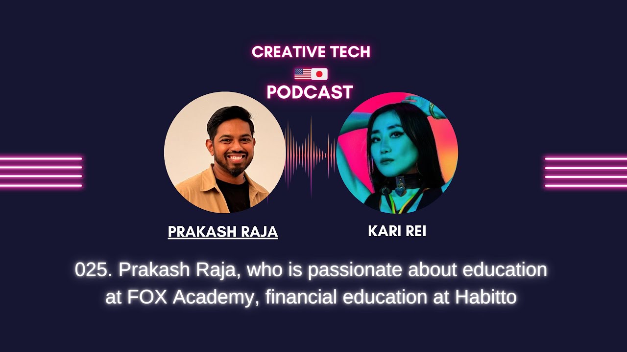 025. Prakash Raja, who is passionate about education at FOX Academy, financial education at Habitto