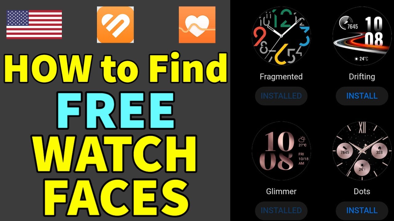 FREE WATCH FACES - Huawei Watch GT2/GT3/3
