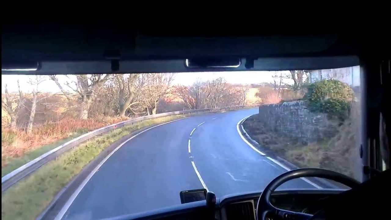 trucking on the berriedale braes