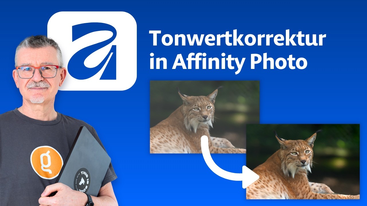 Affinity Photo: Histogramm und Tonwertkorrektur in der Pixel Persona von Affinity Studio