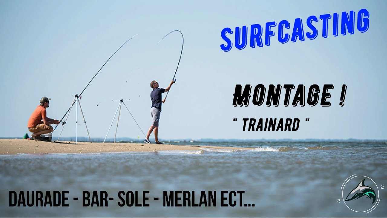 🛠️ SURFCASTING - Rig for shore fishing with a bottom rig (sea bream, sea bass, sole, whiting, etc.)