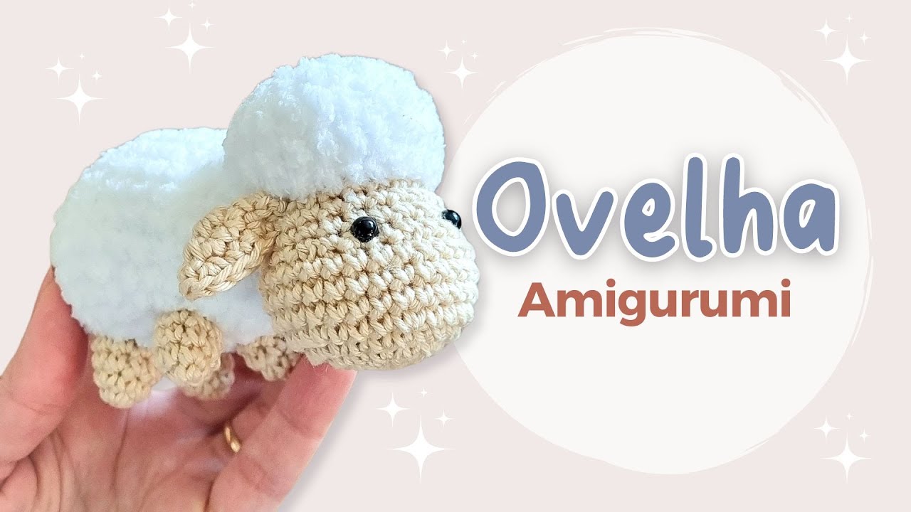 Ovelha em Amigurumi - Ovelha de crochê Passo a Passo