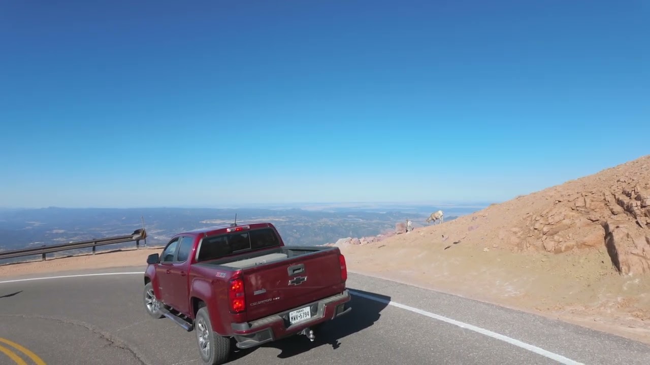 4K Pikes Peak Toll Rd | Highest point 14115 ft / 4302 Meters