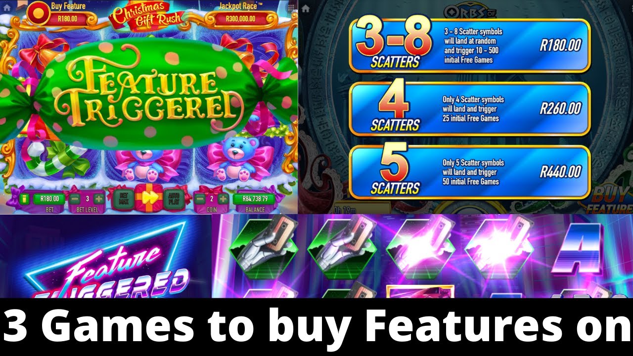 3 Spina Zonke Games that let you buy Features