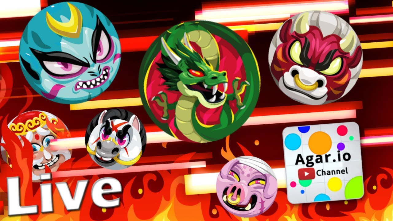 Ray's Agar.io Livestream: Giveaway, all the New Skins for free! ►► Highlights #2