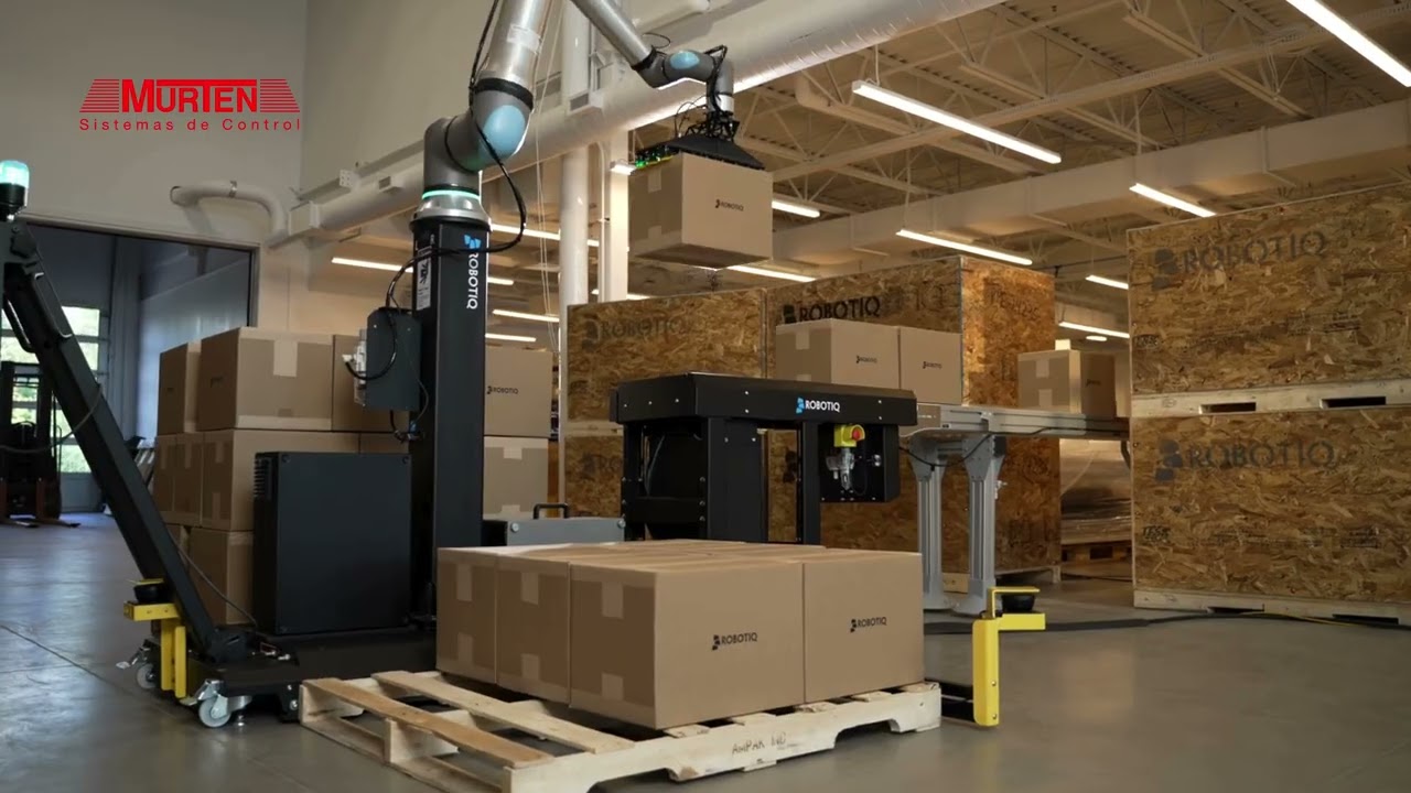 Robotiq PAL Ready: Solución integral de paletizado colaborativo para el final de línea industrial