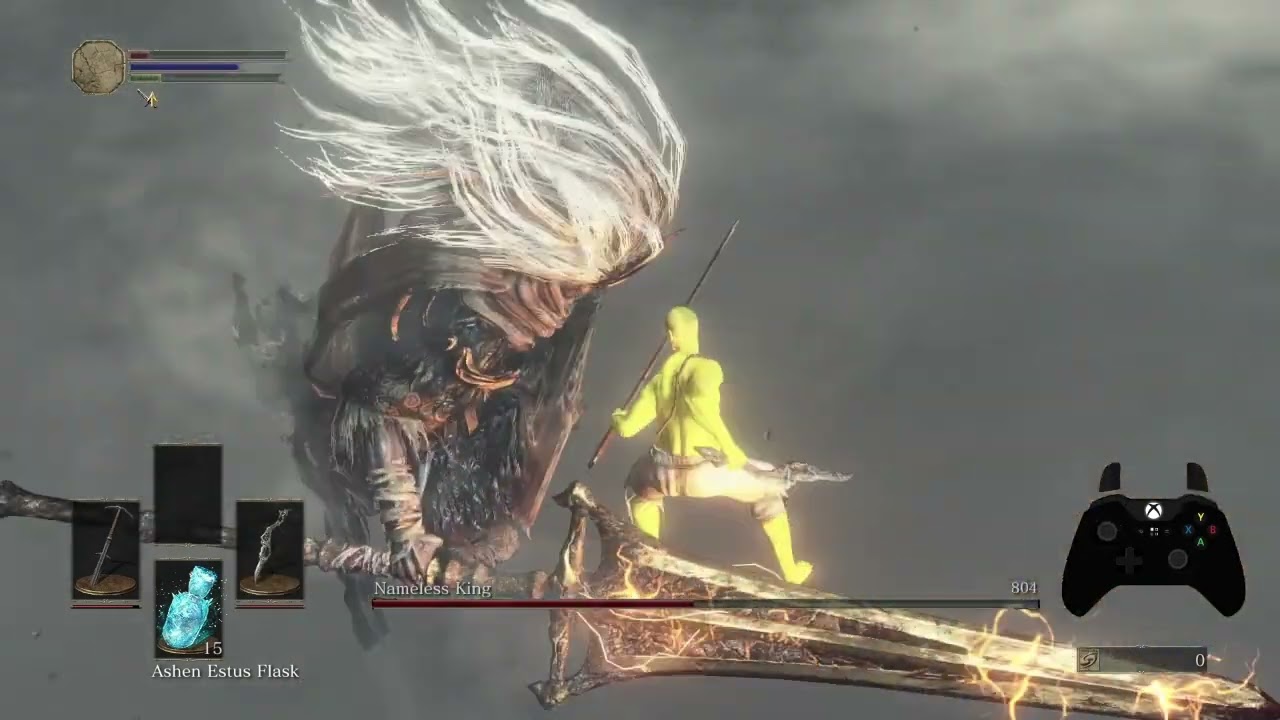 Nameless King SL1 NG+7 No Roll/Buffs/Aux/Inf/Hit