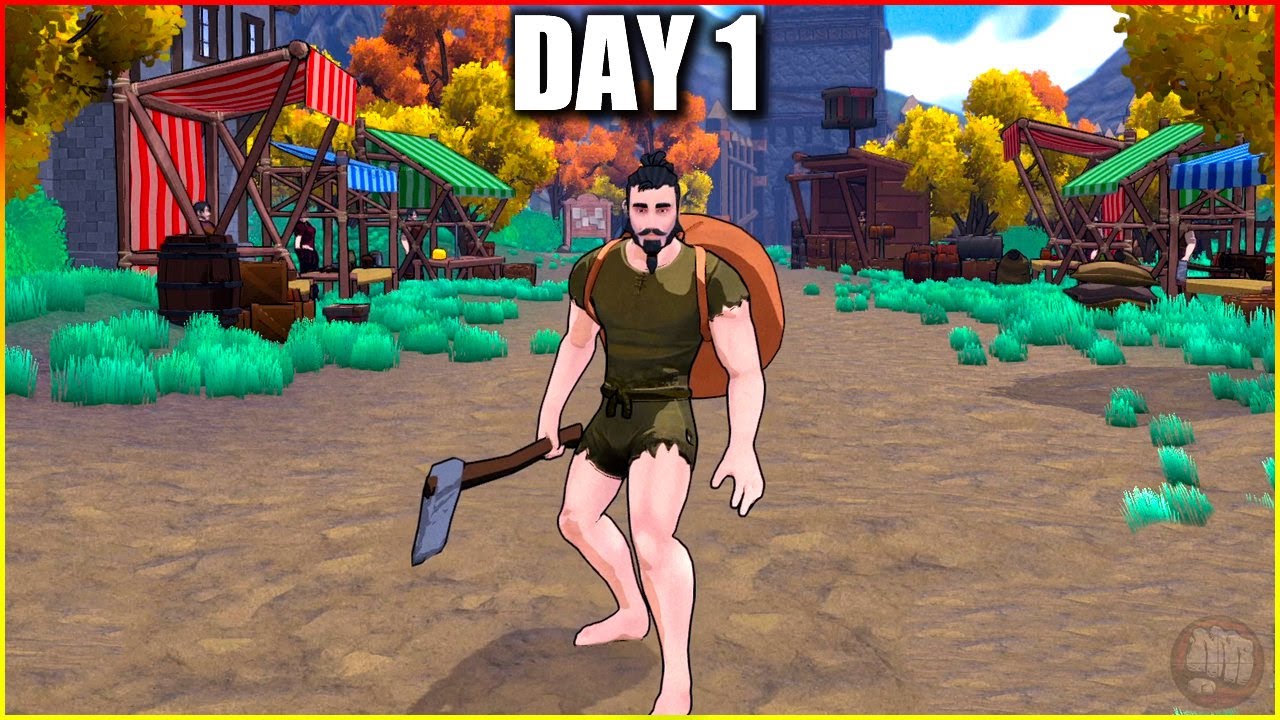 Post Apocalyptic Caravan Survival Day 1 - BIG LOOT Gameplay
